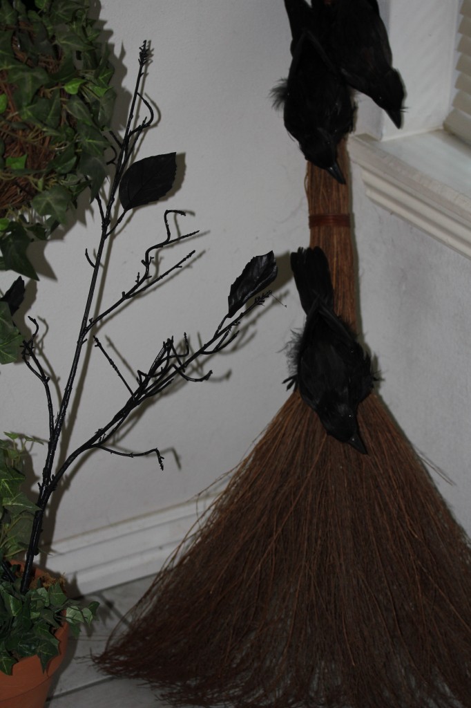 straw broom