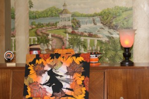 witch and leaves